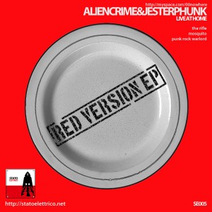 Aliencrime & Jesterphunk – Live @ Home – Red Version